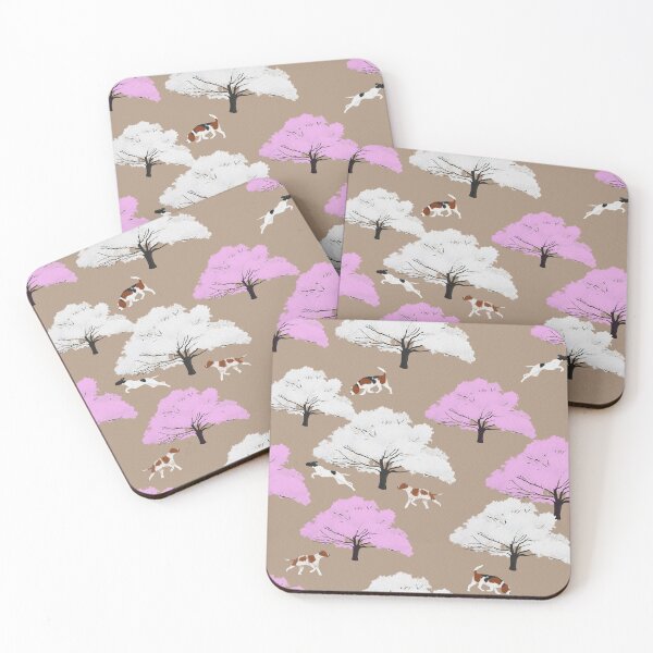 Item preview, Dogwood Pattern - Beige designed and sold by Andrea Turner.