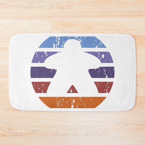 Item preview, Sunset Vintage Retro Board Game Meeple designed and sold by BeamGeeks.