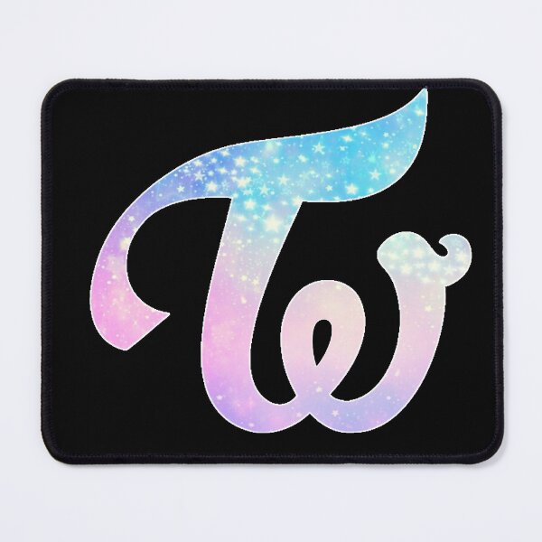 Item preview, Twice Logo (Pastel Galaxy) designed and sold by hiraethwonders.