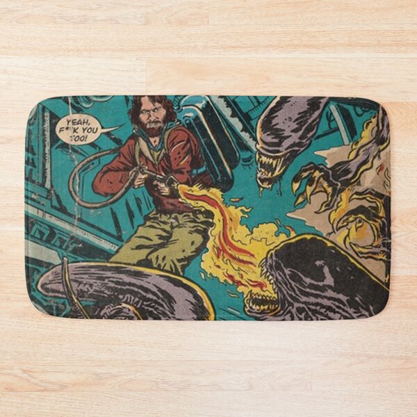 Item preview, The Thing vs. Aliens fan art comic cover Poster designed and sold by joseakurts.