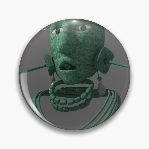Item preview, Pakal mask designed and sold by ocelotlcalli.