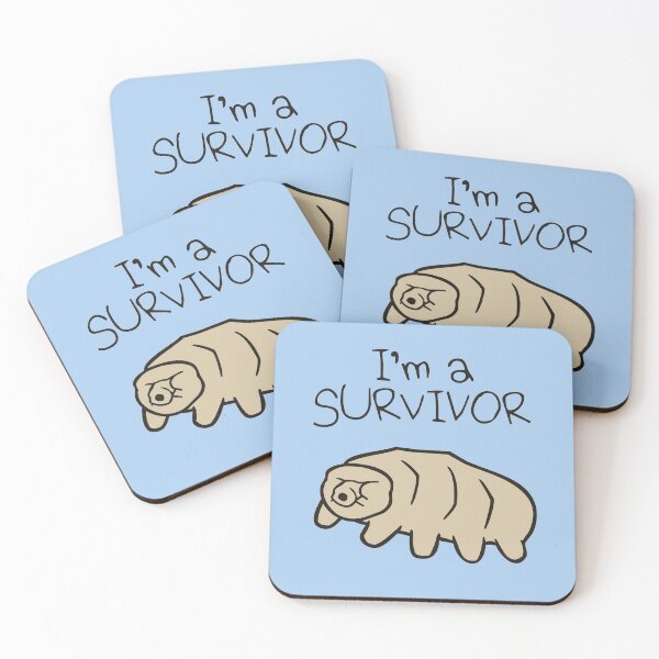Item preview, I'm A Survivor (Tardigrade) designed and sold by jezkemp.