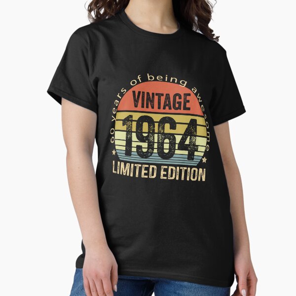 Item preview, Vintage 1964 Limited Edition 60 Year Old Gifts 60th Birthday designed and sold by KeshiaRolley.