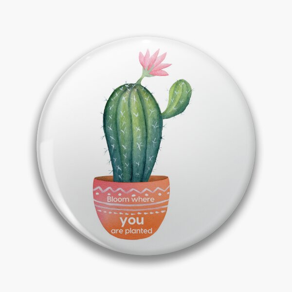 Item preview, Bloom and Grow: Cacti and the Power of Resilience designed and sold by Inspirely.