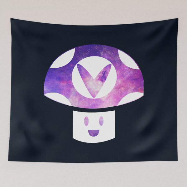 Item preview, Logo Galaxy Mushroom Purple   designed and sold by nhanghiencuu222.