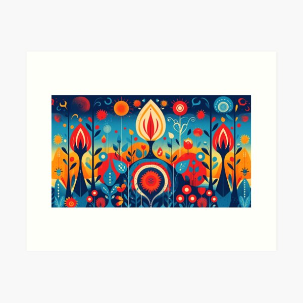 Spring Solitice Scandinavian Nature 2 Art Print