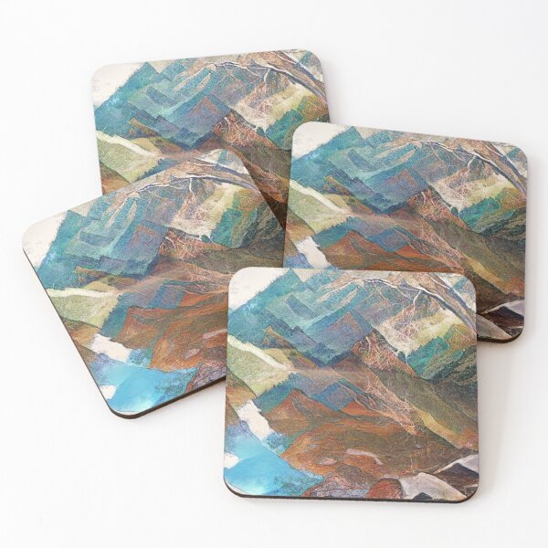 Item preview, Mountain Reflection Abstract designed and sold by AussieAl.