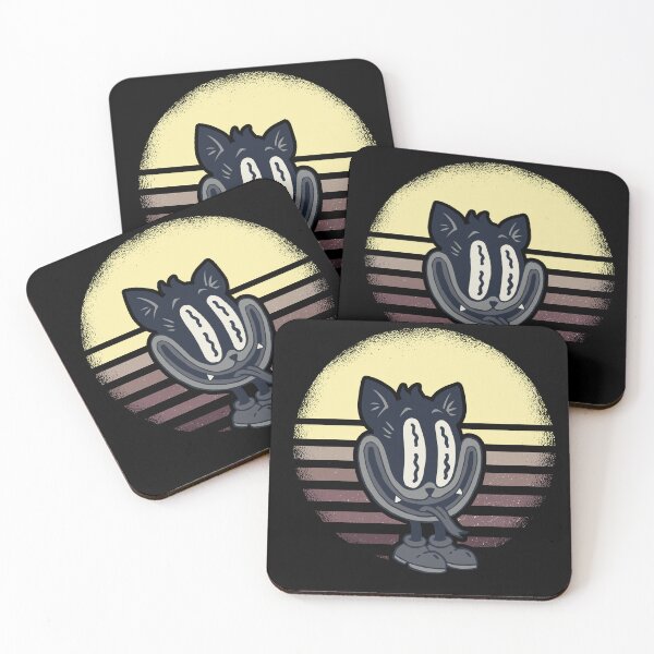 Item preview, Retro Cartoon Art Style Cat Head designed and sold by amenwolf.