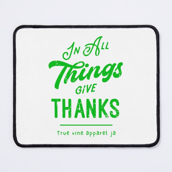 Item preview, In All Things Give Thanks designed and sold by True Vine Apparel JA.