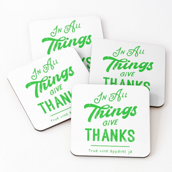 Item preview, In All Things Give Thanks designed and sold by True Vine Apparel JA.