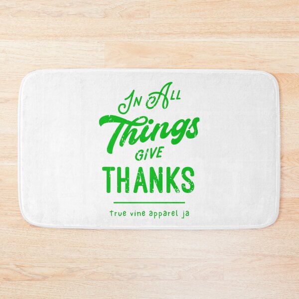 Item preview, In All Things Give Thanks designed and sold by True Vine Apparel JA.