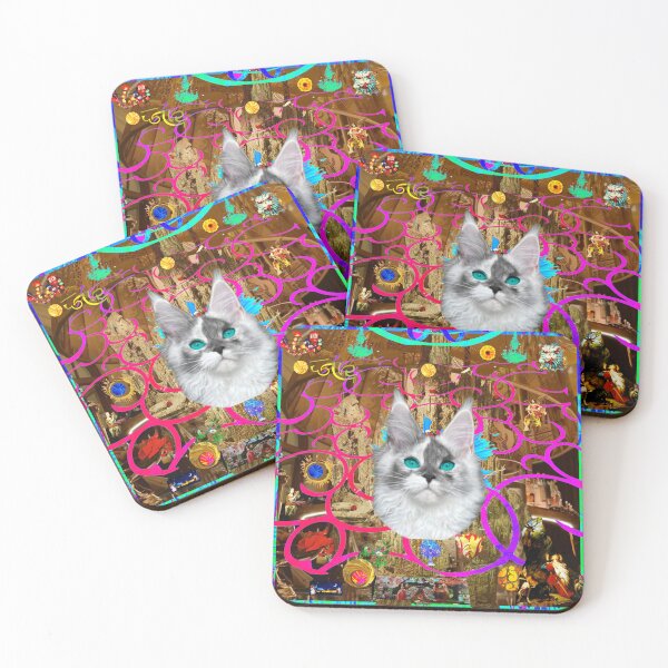Item preview, Pop cat designed and sold by thierrycollages.