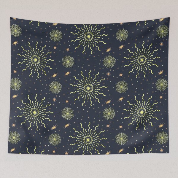 Item preview, Amazing Solar Universe, Mystical Living Pattern designed and sold by vystudio.