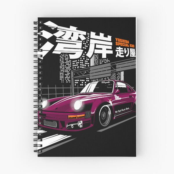 Artikelvorschau, Yoshida Specials 930 Porsche Blackbird Midnight Racing entworfen und verkauft von halleinstyle.