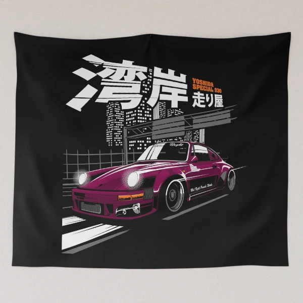 Yoshida Specials 930 Porsche Blackbird Midnight Racing