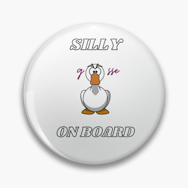 Item preview, Silly goose on board designed and sold by ShpzzArt.
