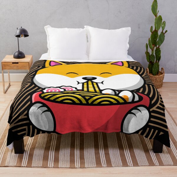 Item preview, Cute Shiba Inu With Ramen designed and sold by Fhfarms.