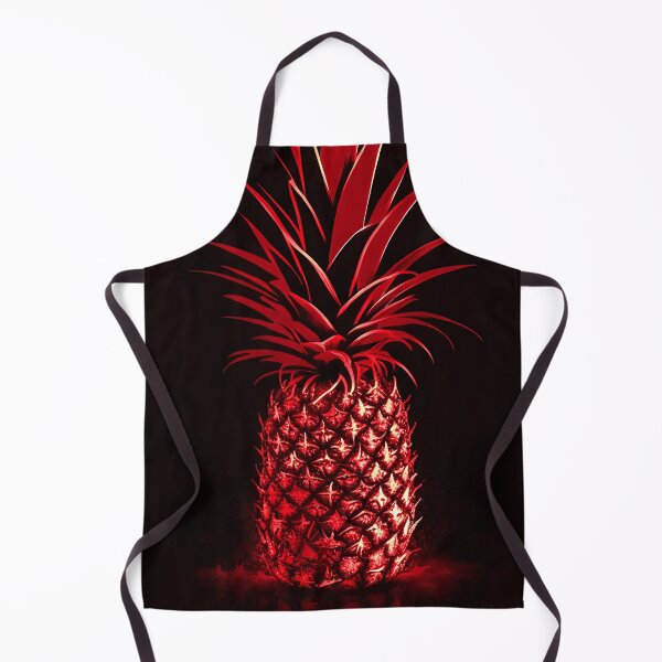 Item preview, Red and White Pineapples designed and sold by atangerprints.