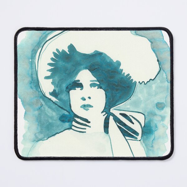 Item preview, Teal Grey Victorian Lady designed and sold by J Zaikova.