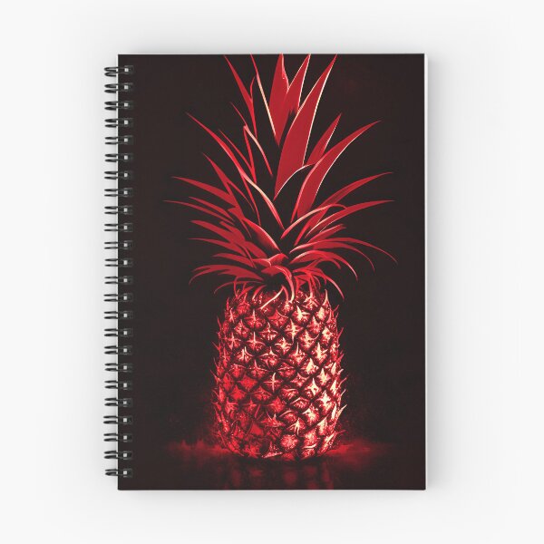Item preview, Red and White Pineapples designed and sold by atangerprints.