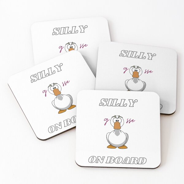 Item preview, Silly goose on board designed and sold by ShpzzArt.