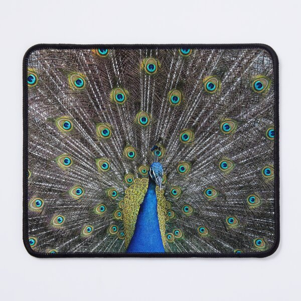 Item preview, The Peacock Spreads Beautiful Back Feathers designed and sold by halleinstyle.