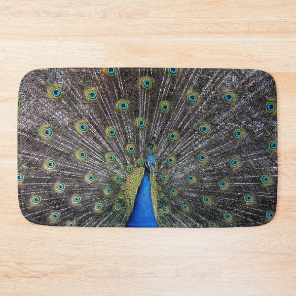 Item preview, The Peacock Spreads Beautiful Back Feathers designed and sold by halleinstyle.