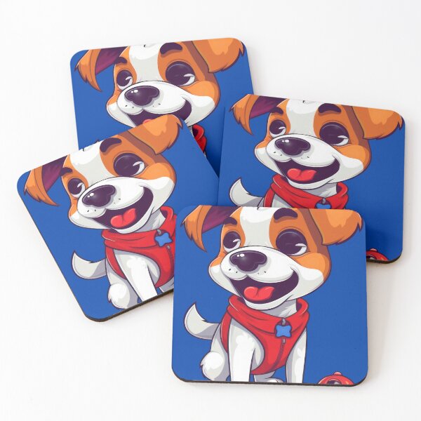 Item preview, Cute & Playful Jack Russell Terrier designed and sold by StickerTrove.