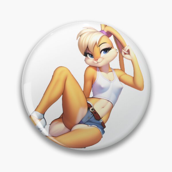 Item preview, Blond furry pinup bunny girl designed and sold by Disparaging_Word.