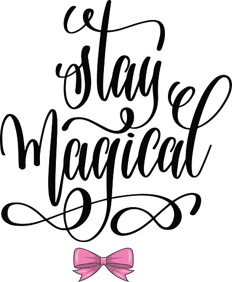Download "Stay Magical Unicorn / Kid's Art / Inspirational Quote ...