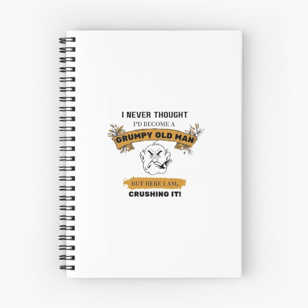 Item preview, I never thought I’d become a grumpy old man designed and sold by Twin2too.