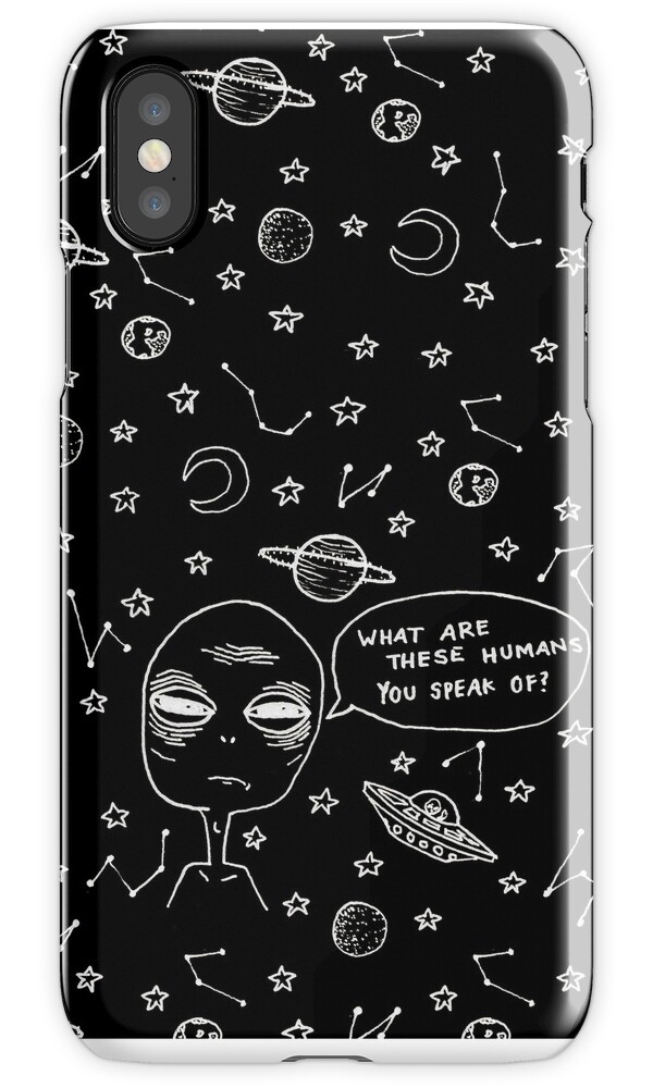 "Tumblr Alien Design" iPhone Cases & Covers by holliesapparel Redbubble