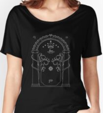 Lord of the Rings - Gates of Moria Ithilden Door Women's Relaxed Fit T-Shirt