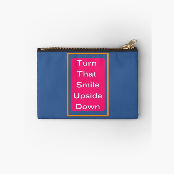 Item preview, turn that smile upside down framed designed and sold by ootzie.