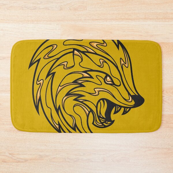 Item preview, yellow and black loyal badger. line designed and sold by FamiFrikiV.