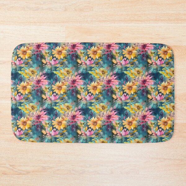 Item preview,  Colorful Large flower water color tile designed and sold by Richard-Y.