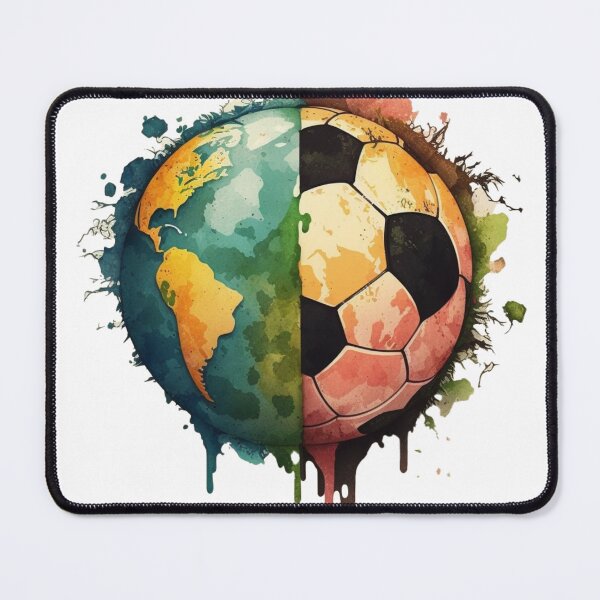 Item preview, football unites the world designed and sold by printiesart.