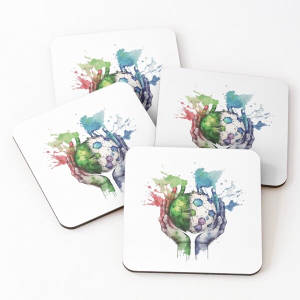 Item preview, football unites the world designed and sold by printiesart.