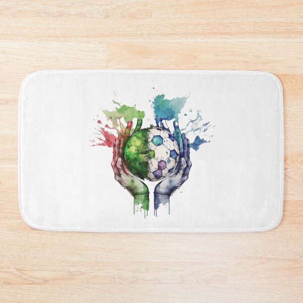 Item preview, football unites the world designed and sold by printiesart.