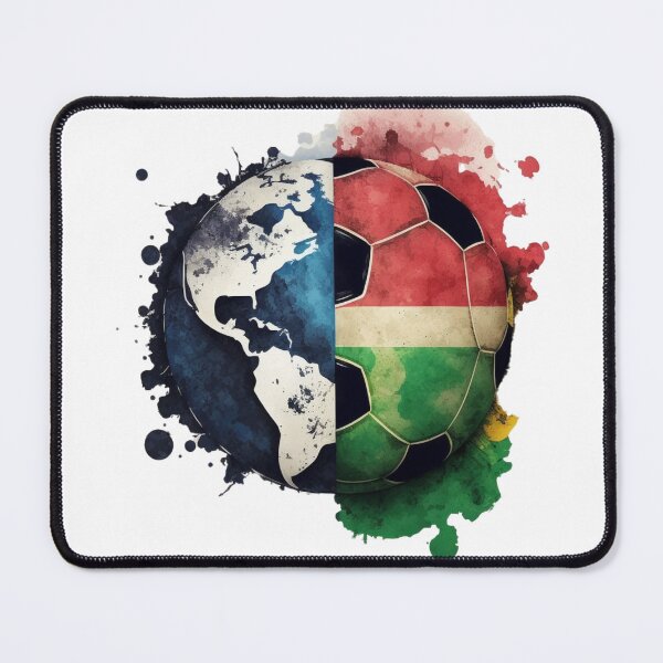 Item preview, football unites the world designed and sold by printiesart.