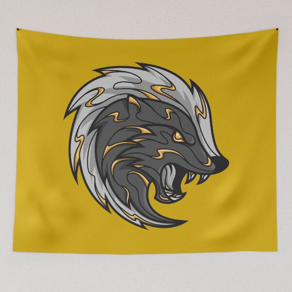 Item preview, house of the yellow and black loyal badger designed and sold by FamiFrikiV.