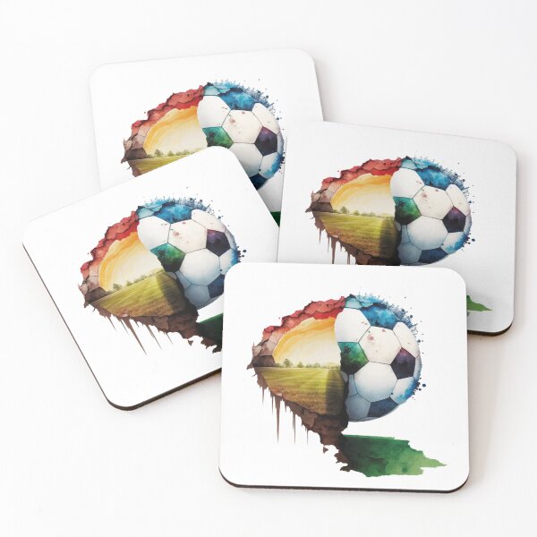 Item preview, football unites the world designed and sold by printiesart.