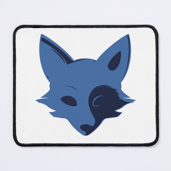 Item preview, Fox (blue) designed and sold by slyfo.