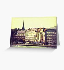 Helsinki Buildings Greeting Card