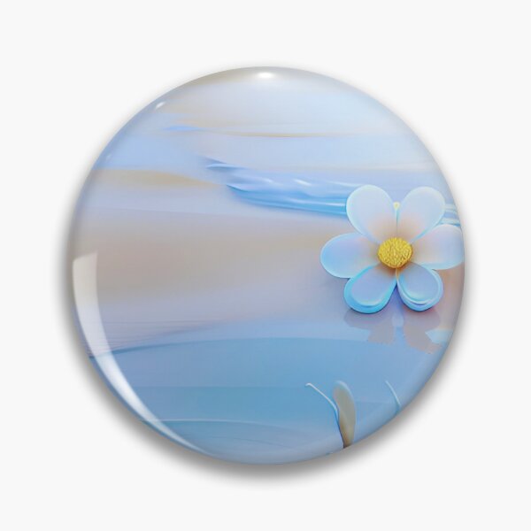 Item preview, White Flower In The Sand  designed and sold by Demetria Matthews.