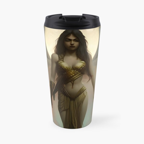 Mythological Swanwoman hybrid  Travel Coffee Mug