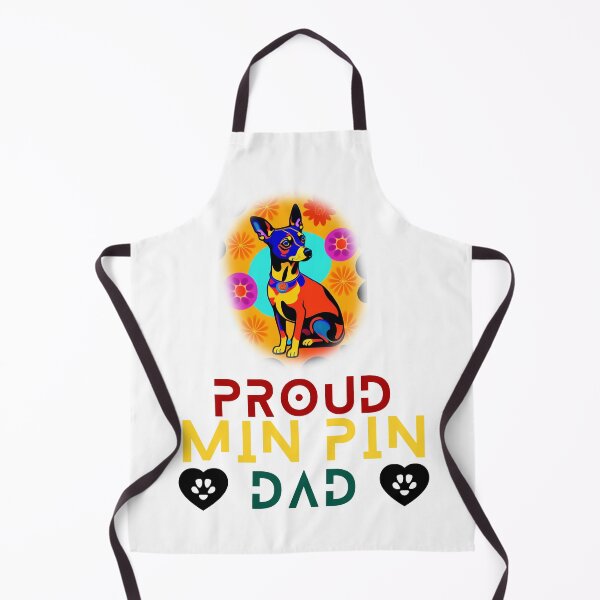 Item preview, Proud Min Pin Dad designed and sold by FrescoDesign.