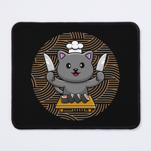 Item preview, Cute cat, Sushi Chef designed and sold by Fhfarms.