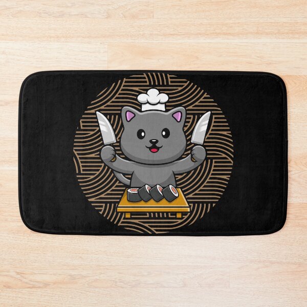 Item preview, Cute cat, Sushi Chef designed and sold by Fhfarms.