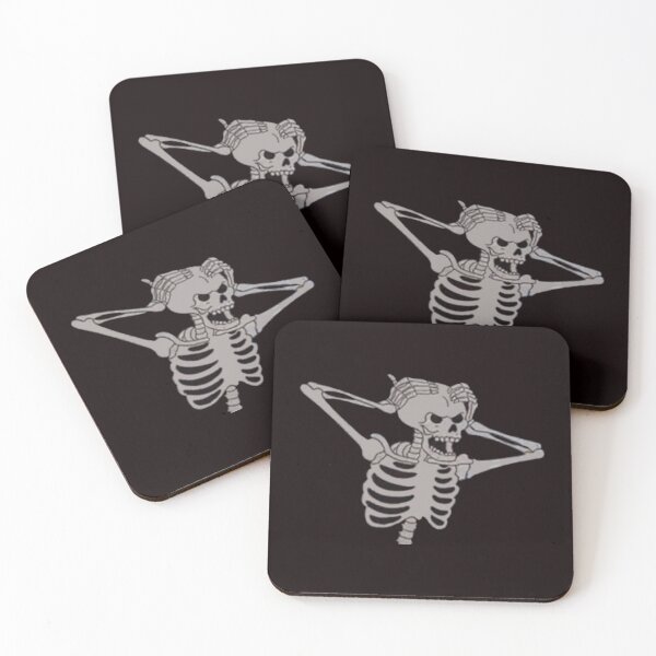 Item preview, Baffled skeleton designed and sold by BrontesWhimsyStore.